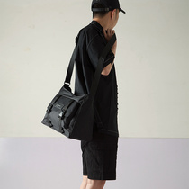 Handle bag casual tide card function large capacity of Japanese single shoulder bag mens Japanese package