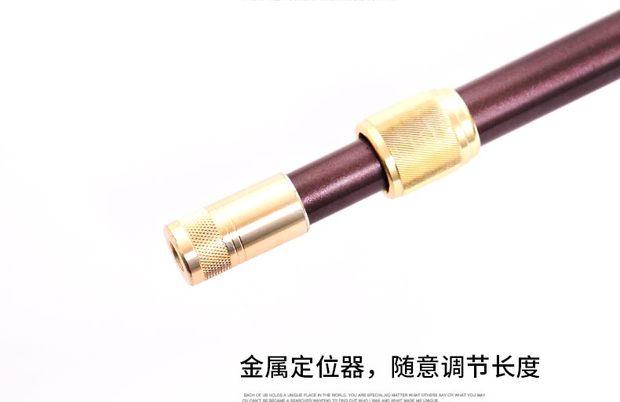 Ngã ba carbon nhúng lưới câu cá nâu cần câu có thể thu vào định vị thiết bị câu cá 2.1 / 2.7 m cần câu máy ngang