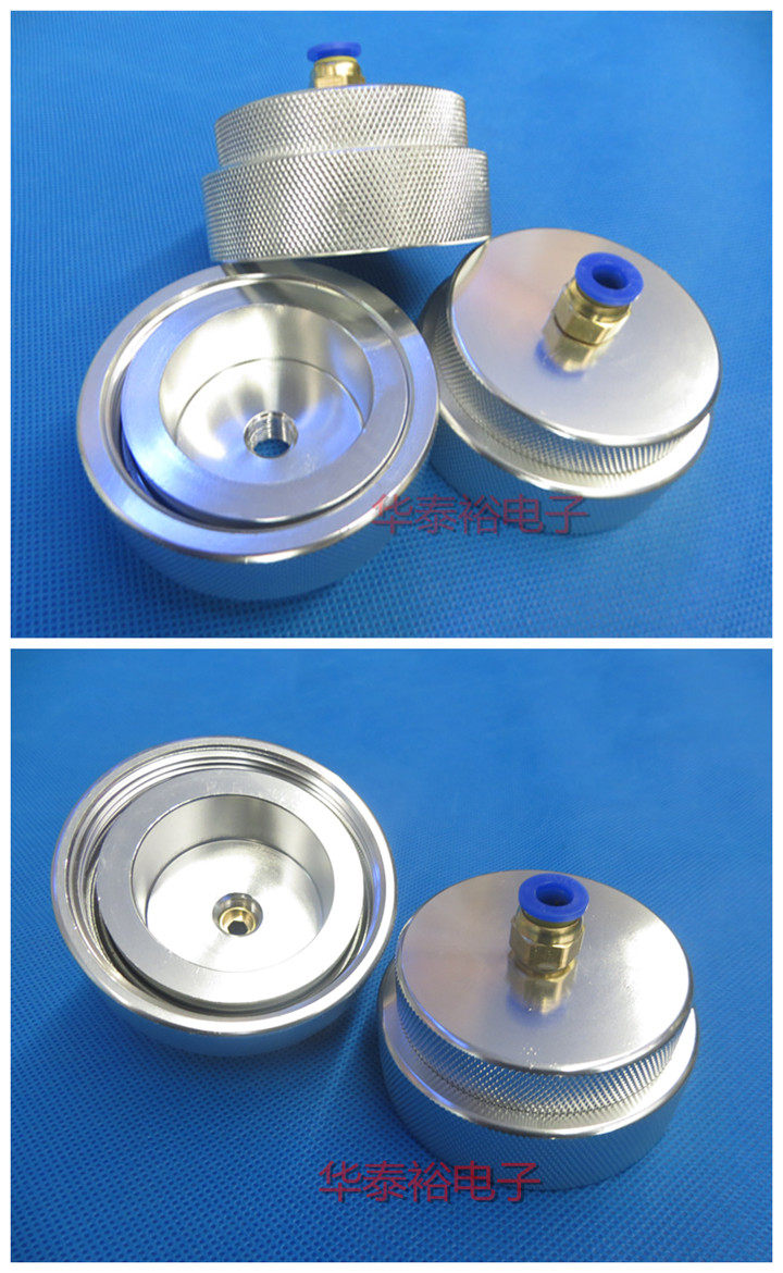 Dispensing Syringe 300CC500CC Double-layer Aluminum Alloy Back Cover Adapter Dispensing Machine Needle Tube Needle Tube Adapter