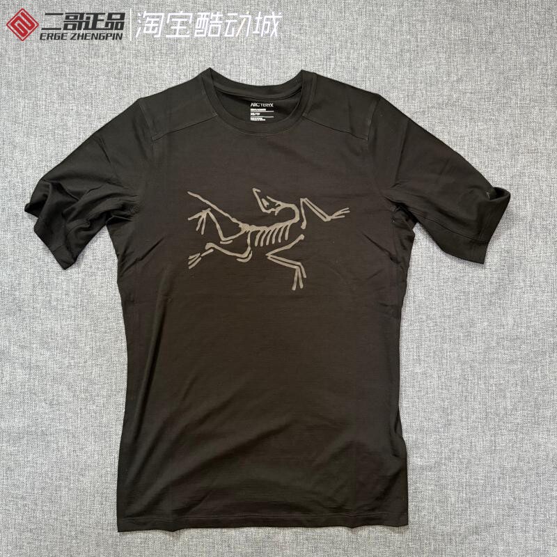 Arcteryx Ionia Merino Wool Men's Lightweight Wool Round Neck Short Sleeve T-Shirt X6796