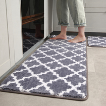 Nordic kitchen floor mat absorbs water and oil absorbs dirty floor mat entry door mat bathroom non-slip mat bedroom bedside blanket