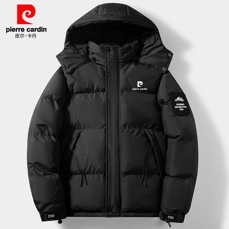 Pierre Cardin Men's Cotton Jacket 2026 New Winter Thickened Cotton Coat Warm Cotton Clothing Dad's Winter Jacket Men's Style
