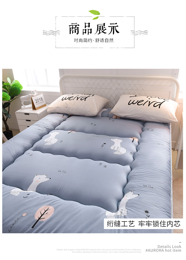 Dày tatami nệm custom-made tầng cứng và mềm sinh viên rửa đôi nệm 1.8m phụ gỗ tùy chỉnh - Nệm niem lo xo