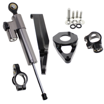 Suitable for Honda CBR600RR 05-06 CNC modified titanium ruler direction damper fixing bracket code