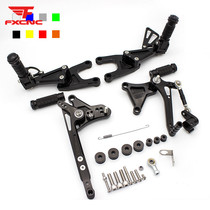 Suitable for Qianjiang Benali little Tyrannosaurus BJ125-3E modified raised foot assembly rear moving foot bracket