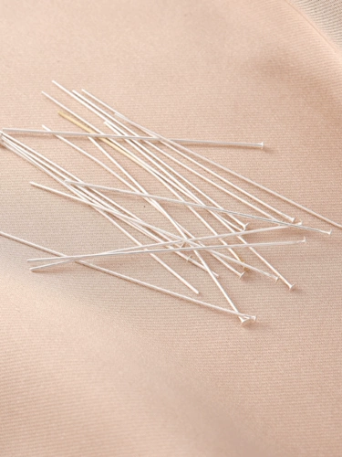 Медная серебряная иголка ручной работы, подвеска, аксессуары, ювелирное украшение, DIY