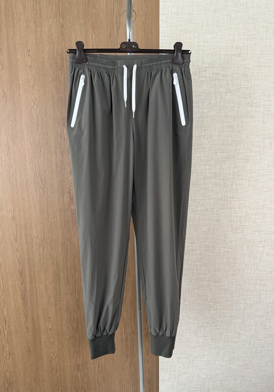 [Shanghai in Stock] Aimas Spring/Summer Men's Tech Fabric Drawstring Casual Pants Jogging Pants