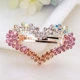 Hàn Quốc rhinestone kẹp tóc trên clip người lớn clip tiara mùa xuân clip đuôi ngựa clip nữ kẹp tóc trở lại đầu trang sức phụ kiện tóc kẹp càng cua 3 răng