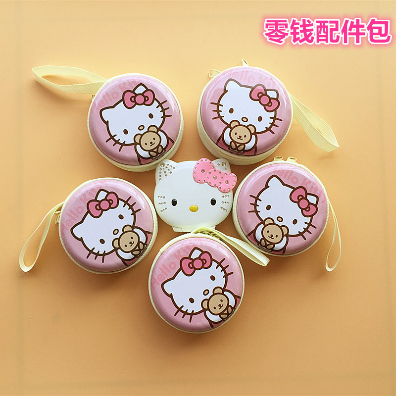 Hello Kitty Con Điện Thoại Di Động Sinh Viên Nam Giới và Phụ Nữ Dễ Thương Cartoon Mini Siêu Nhỏ Pocket Lật KUH Mát Mẻ và T99