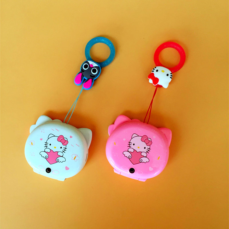 Hello Kitty Con Điện Thoại Di Động Sinh Viên Nam Giới và Phụ Nữ Dễ Thương Cartoon Mini Siêu Nhỏ Pocket Lật KUH Mát Mẻ và T99