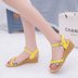 Giày đế xuồng nữ mùa hè 2018 mới đế mềm, đế mềm, chống trơn cho người phụ nữ trung niên mang thai giày nữ phiên bản Hàn Quốc hoang dã sandal cao gót Sandal