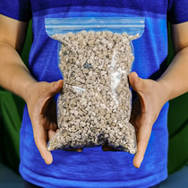Large-grain vermiculite soilless cultivation of lazy flower pots with large-grain high-quality vermiculite to send absorbent cotton rope