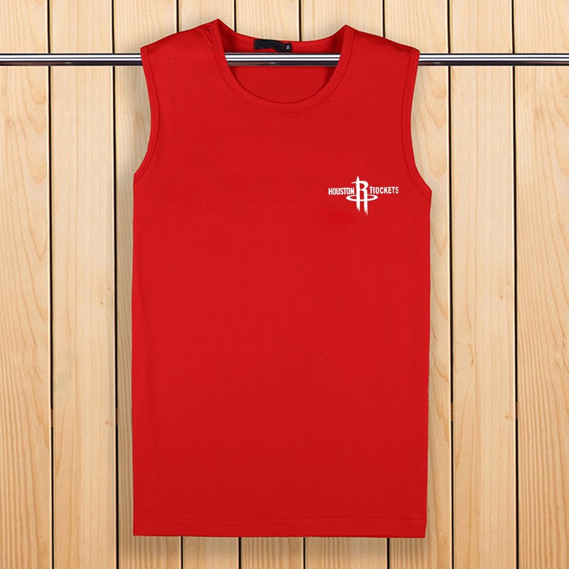 Hàng ngày đặc biệt thể thao vest nam không tay t- shirt bông breathable áo rộng vai mùa hè thanh niên mỏng áo 3 lỗ nam