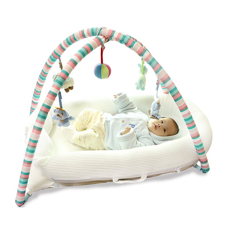 Baby Cot Newborn Bionic Bed Mid Bed Portable Multifunction Baby Sleeping Bed Infant Bed bed Anti-press
