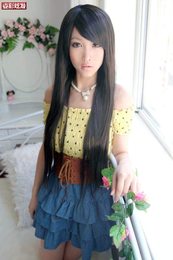 Perruque Long cheveux raides - Ref 2613604 Image 11