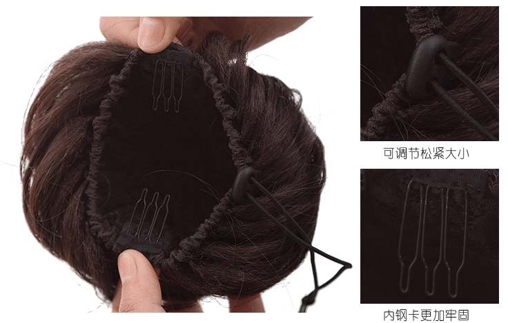 Extension cheveux - Chignon - Ref 235187 Image 16