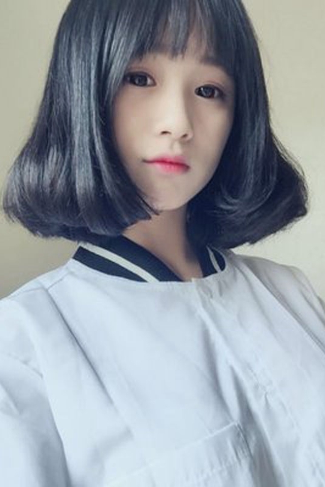 晶哥哥同款假发女短发bobo内扣波波头蓬松短