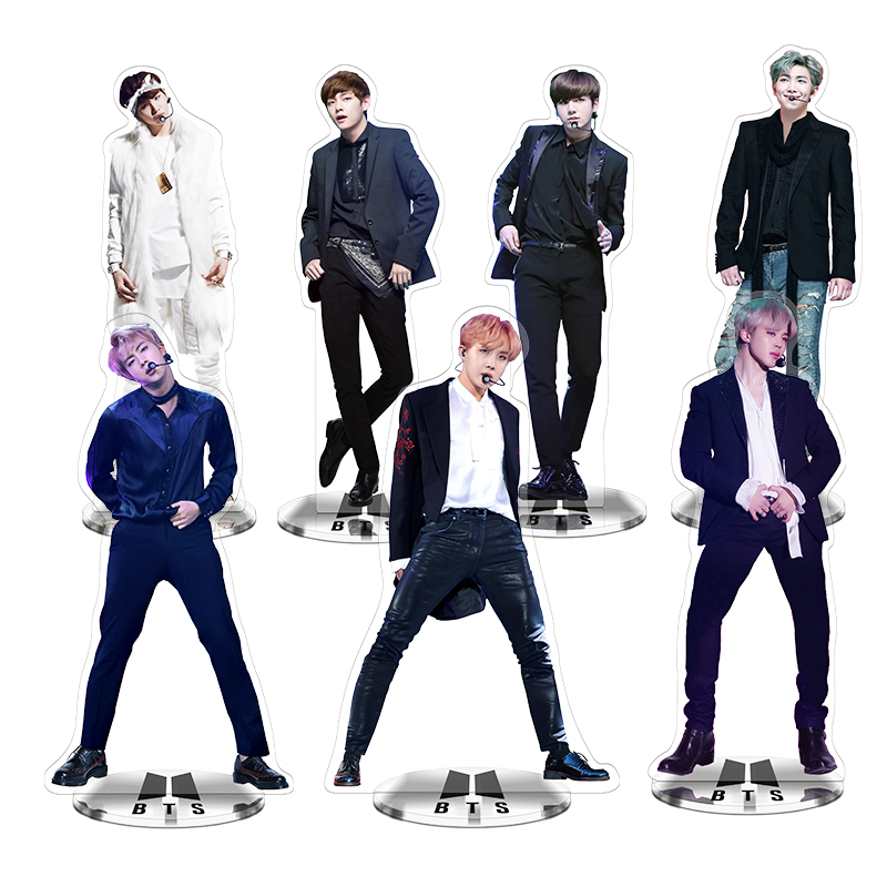 5 Generations A Set Of 7 More PreferentialFive generations BTS Bulletproof Youth League Acrylic Set up a brand Doll Jin Nanjun Jin Taiheng Zheng Haoxi Same periphery gift