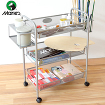 Marley oil painting car art painting tool combination three-layer car finishing car to send pen washing machine pot gouache painting car