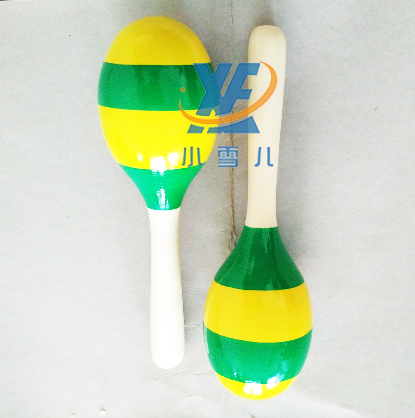Trường mẫu giáo Orff Nhạc cụ Lớn Bọ rùa cát Búa Gỗ Đỏ Xanh Cát Bóng Trẻ Em Câu đố Đồ chơi Học tập sớm cây đàn đồ chơi