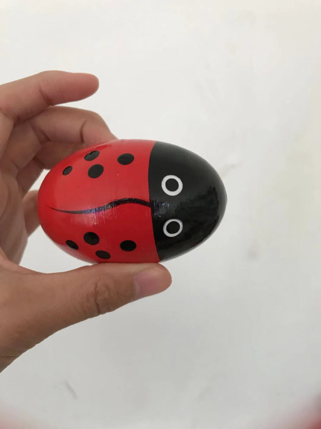 Orff Nhạc cụ Gỗ cát Màu sắc Hoa văn Màu sắc Gỗ Trứng Đồ chơi giáo dục Trẻ em Đồ chơi Đồ chơi bằng gỗ - Đồ chơi nhạc cụ cho trẻ em đàn piano cho bé 5 tuổi