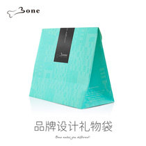 Bone official gift bag brand design paper packaging bag gift beautiful Valentines Day birthday Christmas year ox exquisite high-end creative small gift New Year goods hipster