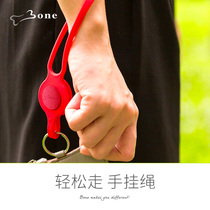Bone official hand lanyard hand sling key ring card rope silicone washable mobile phone tie anti-drop anti-drop rope