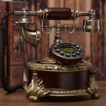 New European antique telephone complex classical telephone home landline fashion creative pastoral fixed telephone