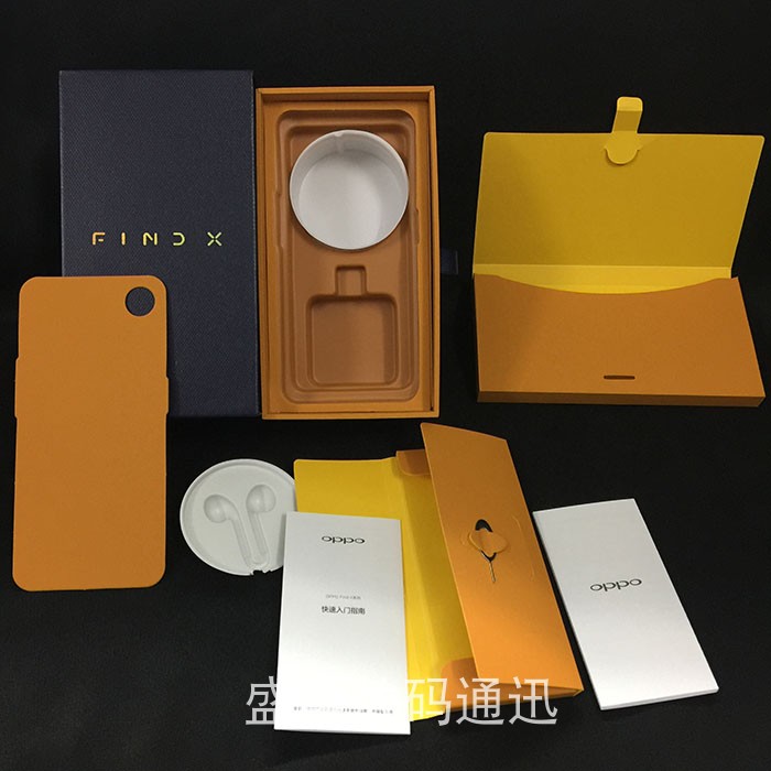 OPPO Find X hộp đóng gói điện thoại di động phụ kiện chính hãng đầu sạc tai nghe cáp dữ liệu mở rộng