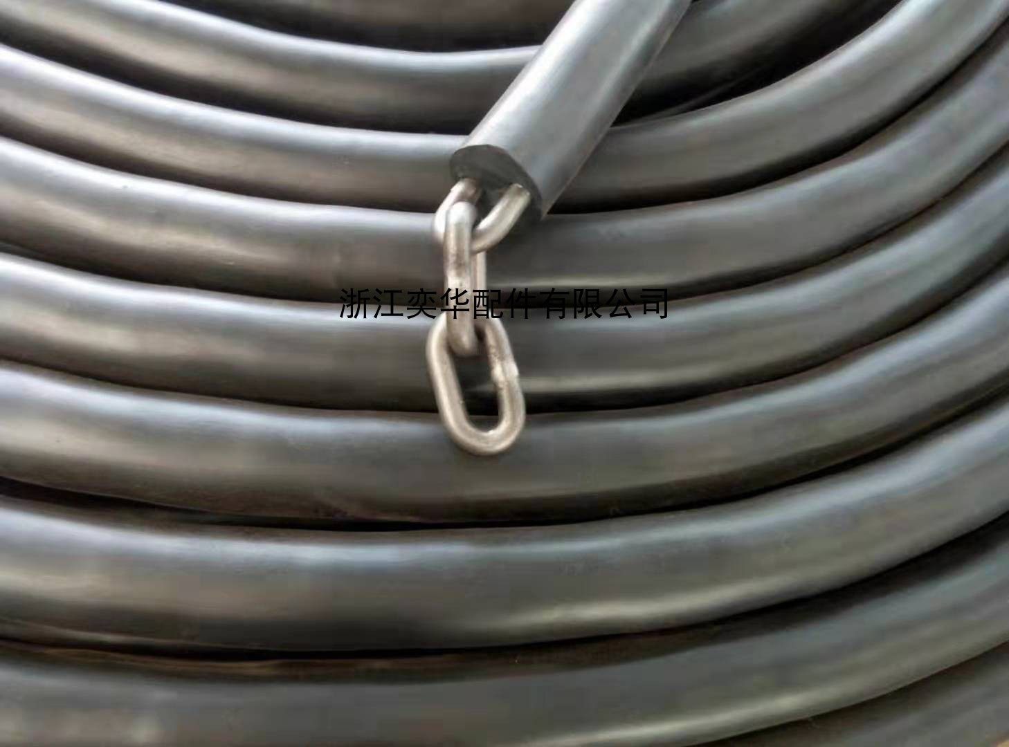 Elevator accessories Universal compensation chain All-plastic round counterweight car plastic-coated Kone Ao's Scoli Mitsubishi Hitachi