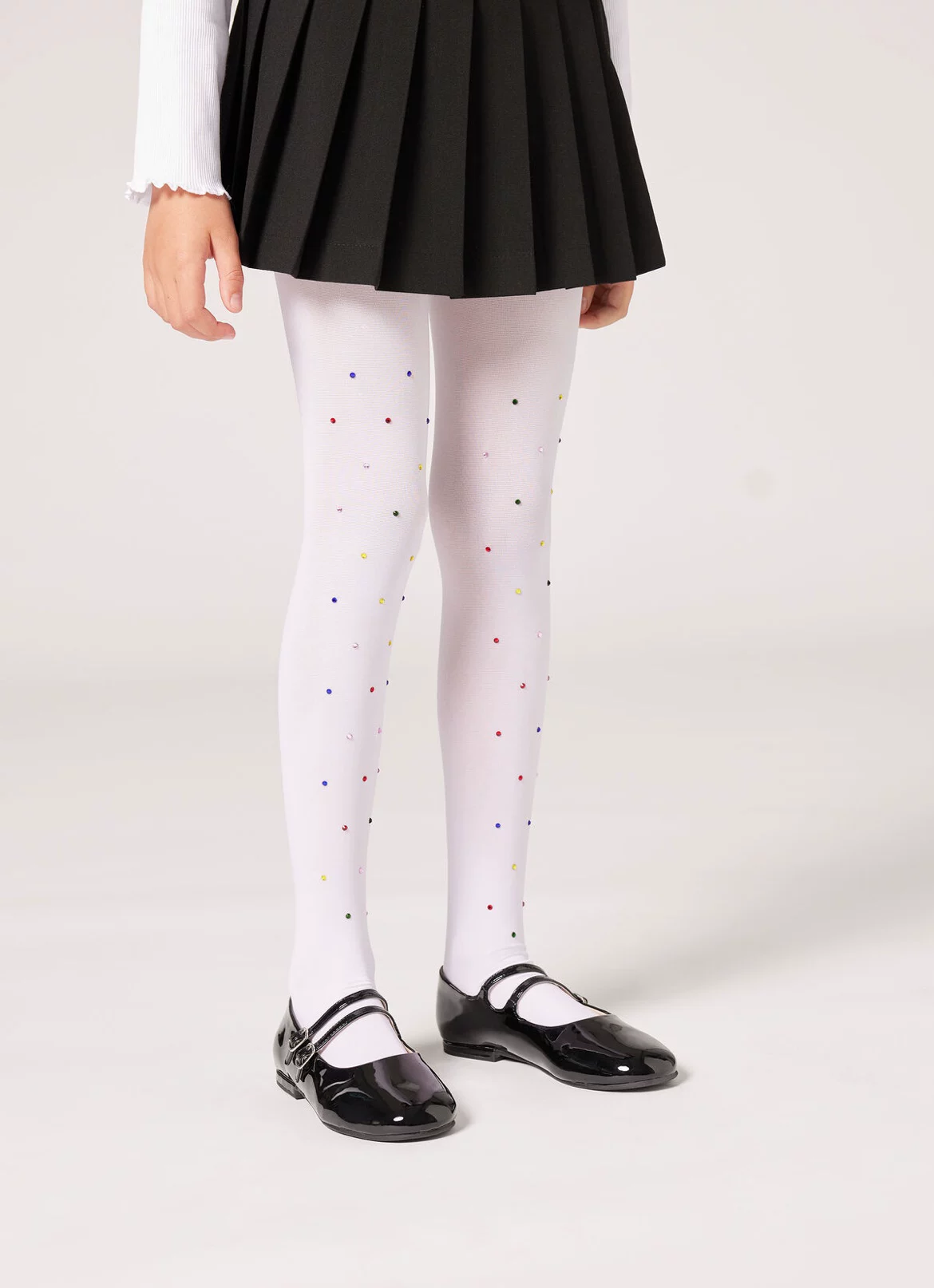 Lace children's summer tights, thin breathable mosquito repellent, velvet swan