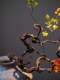 Simulated Green Plants from Haihongjingpin Mountain, Light Luxury High-End Living Room Dining Table Tea Room Decoration, Wabi-Sabi Style Zen Ornaments