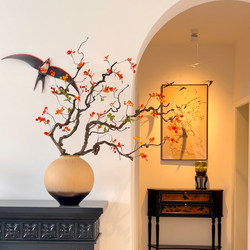 The Real Dried Flower Branches of the Sea Rainbow Mountain Are Suitable for Placing in the Living Room as a Wabi-Sabi Style Zen Ornament