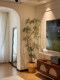 Haohong Jingpin Huangtianzhu Artificial Green Plant, High-End Light Luxury, Mid-Century Style Living Room Decoration, Fake Tree, Large Floor-Standing Potted Plant