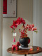 Phalaenopsis Artificial Flower Decoration, High-End and Realistic, Living Room Indoor Bouquet, Housewarming Celebration Decoration