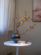 Wabi-Sabi Style Mountain Return Sour Dragon Jujube Branch Artificial Flower Arrangement High-End Realistic Entrance Hall Chinese Zen Decoration