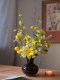 Haohong Jingpin Artificial Flowers, Fake Lilies, High-End Realistic Floral Arrangements, Living Room, French Dining Table, Entrance Hall Decorations