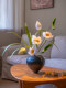 Haohong Jingpin Lotus Artificial Flower Arrangement, Light Luxury High-End Song Dynasty Aesthetics, Entrance Hall, Living Room, Dining Table Decoration