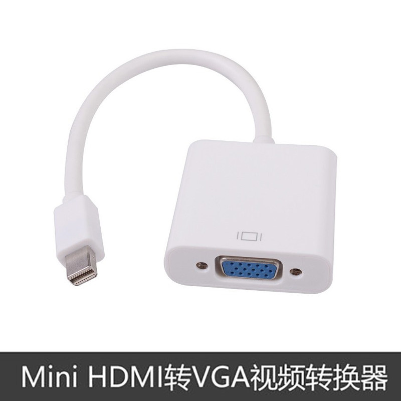 Factory direct mini dp to vga adapter lightning mini micro HDMI to VGA adapter