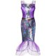 Halloween Mermaid Dress Kidsren's Dress Disney Mermaid Princess Dress Performance Girls Catwalk Clothing