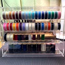 Sewing machine wire shelf placed pagoda wire desktop dust reception shelf with door coil frame