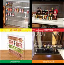 Transparent acrylic display box doll model display box toys as high as transparent dust cover handheld collection box