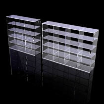 The cube wall display shelves childrens puzzle cube dust-proof receiver cube toy collection cabinet