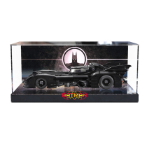 Acrylic display box 76139 Batman chariot tribute 80th anniversary building block hand model transparent dust box