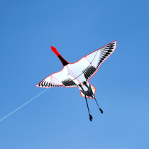 Kite edge kite Weifang kite crane kite front pole kite adult children breeze easy fly good fly kite wheel