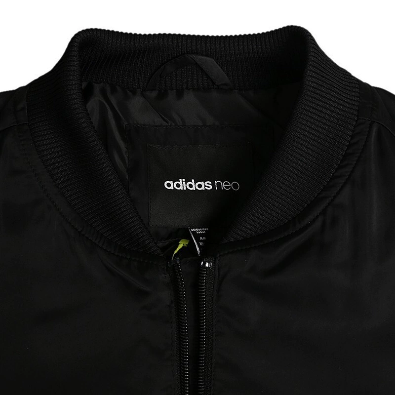 Áo khoác nữ Adidas NEO Mới đứng Cổ áo chống gió Áo ấm cotton Thể thao Áo khoác giản dị DW8310 - Quần áo độn bông thể thao áo phao nữ dài