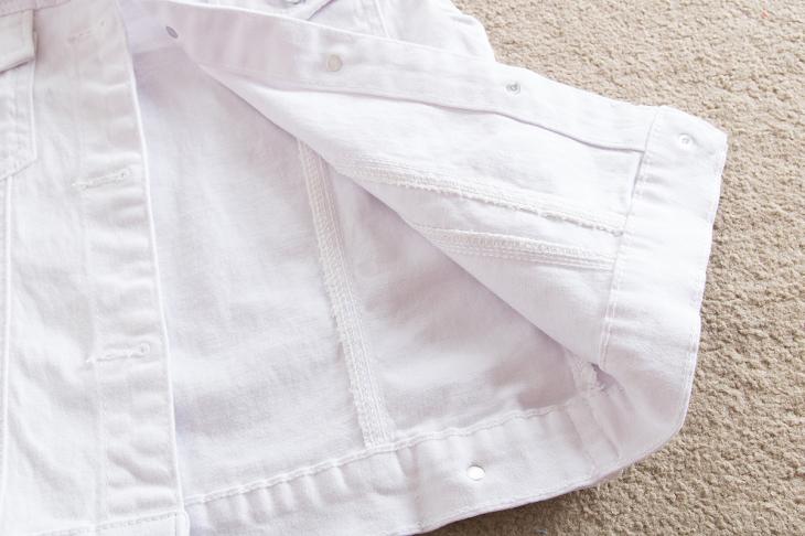Mùa hè mới cao bồi vest trắng nữ kích thước lớn mùa xuân và mùa hè tự canh tác không tay hoang dã vest / clip áo blazer nữ
