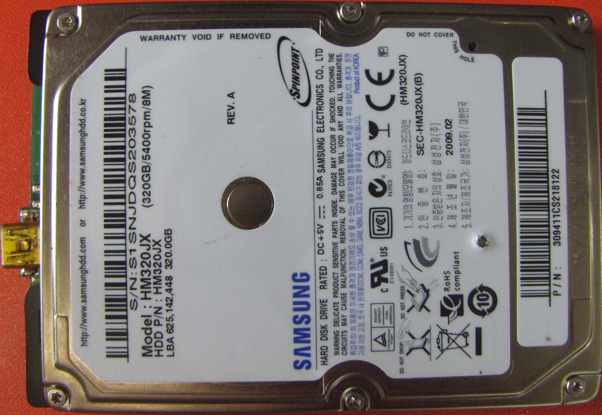 Fuzhou Data Recovery AData Weigang 128G Solid State Mobile Seagate hard drive repair opening repair repair