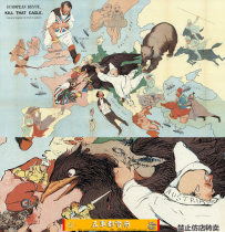 JPG Humorous high-definition diagram of the current situation in European countries before World War I (1914)