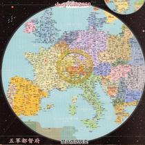 (Map) High-definition map of the European railway system (2014)